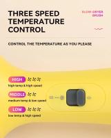 Secador de Cabello Multifuncional Cepillo de Peinado de Aire Caliente y Frío con Anti-Escaldado - details 2