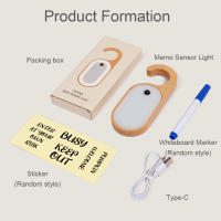 Luz moderna y sencilla con sensor de mensajes, adecuada para baño, escaleras y dormitorio - details 3