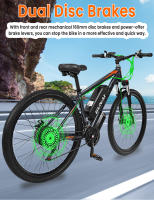 GUNAI GN29 bicicleta eléctrica para adultos 750W bicicleta eléctrica de carretera 48V 15Ah MTB E-bike 29 "bicicleta eléctrica de montaña 50 KM/H velocidad máxima - details 6