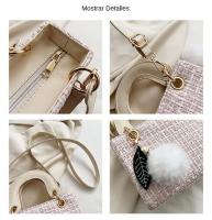 Bolso Cruzado de Moda para Mujer de Alta Gama Primavera-Verano 2025 Bolso de Lana Tendency para Princesa Diana - details 4