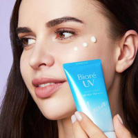 Japón Biore UV Aqua esencia acuosa rica 50g crema de protección solar Gel Japón cosmético SPF50 UVA UVB protección cara cuerpo cuidado de la piel - details 5