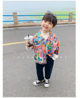 Chaqueta Casual para Niños con Estampado de Graffiti para Niñas y Niños Camiseta de Algodón Mezclado Ropa de Luz Abrigo Sudadera para Primavera/Verano Cierre de Botones - details 14