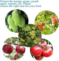Control de plagas protector de frutas y verduras de uva, fresa, bolsas a prueba de pájaros, fundas de malla, 25/50 UDS. - details 8