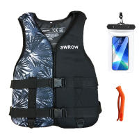 Chaleco salvavidas para adultos, salvavidas para Kayak, Surf, Jet Ski, lanchas, balsa de rescate, barco, Wakeboard, pesca, natación, rescate a la deriva - details 3