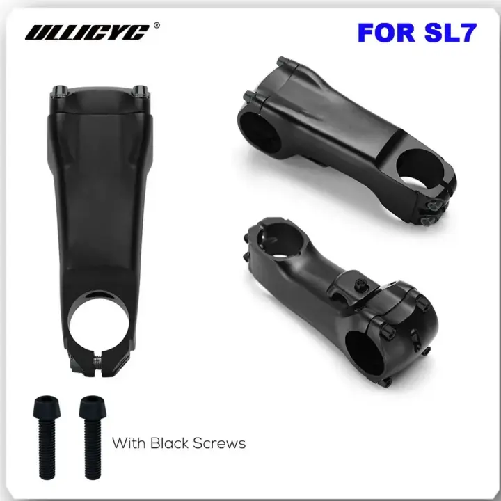 Palanca de Aluminio para Bicicleta de Carretera SL7 Elevador Aero Integrado con Cableado Interno Oculto 70mm-120mm Deportes y Exteriores - 1