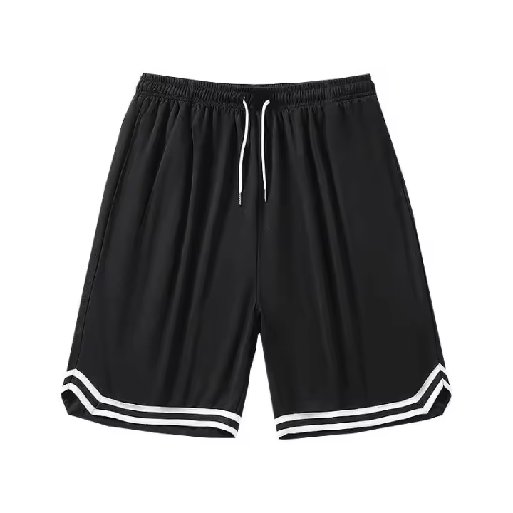 Pantalones cortos de playa graduados para hombre, baloncesto, marca de moda de Hong Kong, estampado deportivo, primavera y verano, novedad - 1