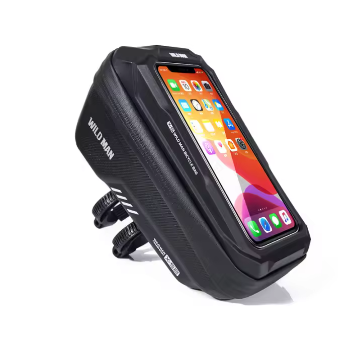 Bolsa de Marco de Bicicleta Impermeable Soporte de Teléfono para Móviles Under 6.5 Pulgadas - 1