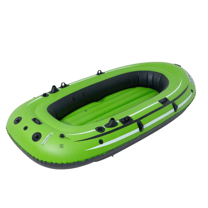VEVOR-barco inflable para 3 personas, balsa portátil de PVC fuerte, Kayak - 1