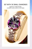 Reloj de Pulsera de Cuarzo de Lujo para Damas Marca Superior A Prueba de Agua Acero Inoxidable - details 5