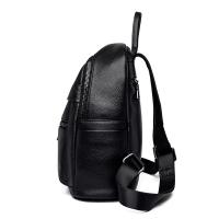Mochila De piel de vaca para mujer y niña adolescente, morral de cuero suave de alta calidad, gran capacidad para viajes y ocio, novedad de 2023 - details 2