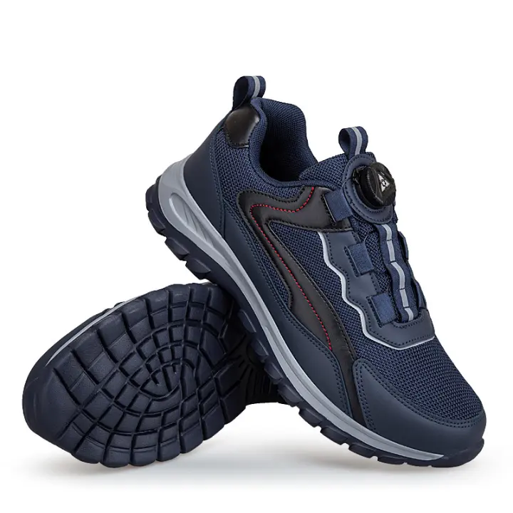 Perilla de verano para caminar para hombres y mujeres, zapatos ligeros para personas mayores, zapatos deportivos y de ocio antideslizantes y resistentes al desgaste para hombres - 1