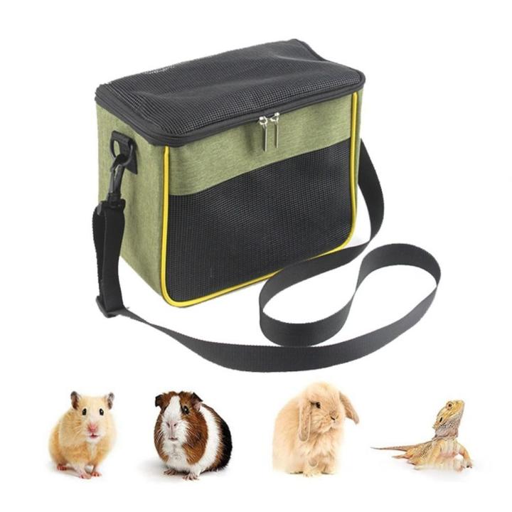 Pet Accessories for Lizard Rat Squirrel Durable Hamster Carry Bag Hamster Outgoing Bag Parrot Carrier Guinea Pig Travel Bag
