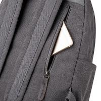 Mochila de lona de gran capacidad para mujer, bolso para portátil - details 4