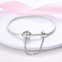 Pulsera de Plata Esterlina 925 Encanto de Mariposa Estrellas Luna Cadena de Seguridad - details 40