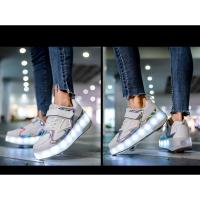 Nuevos Zapatos de Patinaje de Ruedas para Niños Zapatos Deportivos para Adultos con Luz - details 21