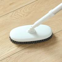 Cepillo para ducha, bañera y lavaplatos, con cepillo de limpieza de suelo de mango largo ajustable - details 4