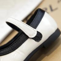 Zapatos de cuero para niñas, calzado versátil de estilo princesa, fondo suave, pajarita elegante para fiesta de boda, otoño, 2024 - details 8