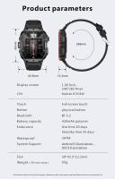 2025 Nuevo Qx11 Smartwatch Hombres Mujer Bluetooth Llamada SOS Asistente de voz Recordatorio de larga duración Levantar las manos y iluminar la pantalla Compatible con Android IOS Smartwatch - details 17