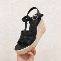 Sandalias de plataforma de gran tamaño con tacón de cuña, estilo nuevo de verano 2025, zapatos romanos de suela gruesa que realzan la altura para mujer - details 15