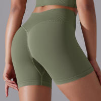 Pantalones cortos de yoga sin costuras para mujer, leggings - details 19