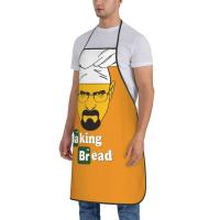 Babero personalizado Breaking Bad Time delantales hombres mujeres Unisex adulto Chef cocina Walter White Tablier cocina jardinería - details 62