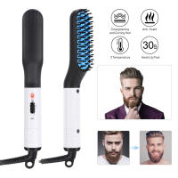 Peine Straightener Multifuncional para Hombres Calentamiento Rápido Estilo de Peluquería - details 9