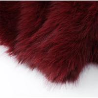Abrigo Retro Borgoña con cuello abatible y mangas largas, abrigo corto y cálido, chaqueta holgada de piel sintética de Color sólido, abrigos de calle altos para mujer - details 7