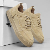 Zapatos Blancos Planos Para Hombre, Zapatos Deportivos Casuales - details 9