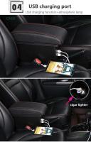 Adecuado para reposabrazos 2008 2012-2018 CA carga USB piezas de modificación automática accesorios de coche detalles internos - details 5