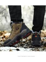 Botas de Senderismo para Pareja Calentitas con Forro de Piel Zapatillas Antideslizantes para Hombres y Mujeres Talla Grande 36-48 - details 8