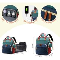 Bag Station Mochila para pañales 3 en 1 con cambiador, mochila de viaje grande para niña y niño - details 5