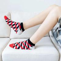 Calcetines de Algodón Geométricos de Verano de Calidad Diseño Único para Hombres y Mujeres - details 2