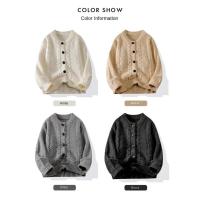 Cardigan de Suéter para Hombres Cómodo y a la Moda para Otoño-Invierno - details 1
