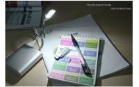 1pc LED Table Lamp USB DC 5V Flexo Reading Light Adjustable Portable Bedside Lamp Table Books Study Office Kids Desk Lights - details 16