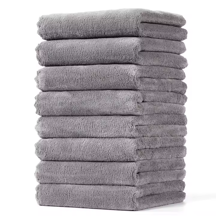 Juego de Toallas de baño de 8 piezas,35x75cm, suaves y absorbentes , Secado rápido para cocina y baño - 1