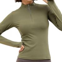 Camiseta de Manga Larga para Mujer Material de Poliéster Ideal para Fitness y Gimnasio Ropa de Yoga - details 0