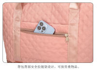 Bolsa deportiva para fitness Separación en seco y húmedo para mujer Ligero de gran capacidad Portátil Bolsa de viaje de corto recorrido Bolsa de equipaje independiente para jaula de zapatos - details 69