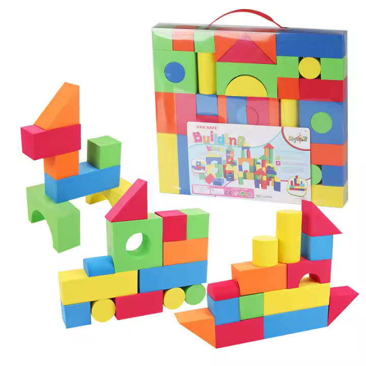 Piezas grandes de espuma suave, bloques de construcción sin olor, regalos educativos para niños - 1