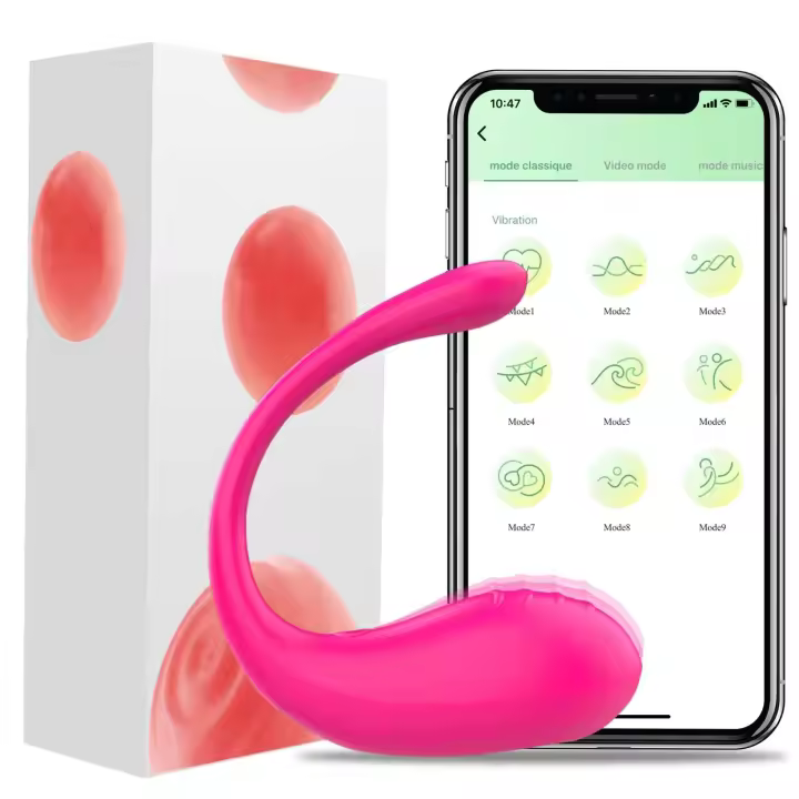 Vibrador Vaginal Inalámbrico SEX de Empaque Privado, Estimulador del Punto G, Juguete Sexual para Mujeres con Control por Aplicación Bluetooth - 1