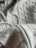 Cárdigan de punto con flores retorcidas para mujer, suéter de manga larga con capucha y cremallera, abrigo corto, ropa de calle, suéteres de moda, - details 9