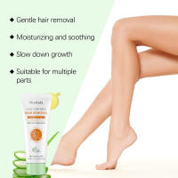 Crema depilatoria calmante de aloe con ingredientes suaves para hidratar, limpiar, suavizar y cuidar la piel delicada del cuerpo. - details 5