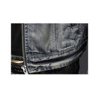 Chaquetas de mezclilla para hombre, ropa de calle Retro, abrigos rompevientos de vaquero, ropa de otoño e invierno - details 14
