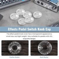 MOOER 10 Uds Pedal de efecto de guitarra tipo seta amplificadores de tapa de clavo interruptor de pie Protector de perilla de Pedal de guitarra - details 7