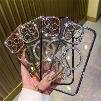 Funda Transparente de Diamante para iPhone Carga Inalámbrica Magnética Accesorios de Electrónica - details 1
