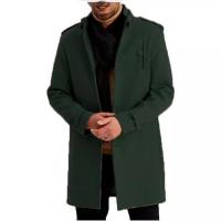 Abrigos de lana informales para hombre, abrigos largos de moda para exteriores - details 4