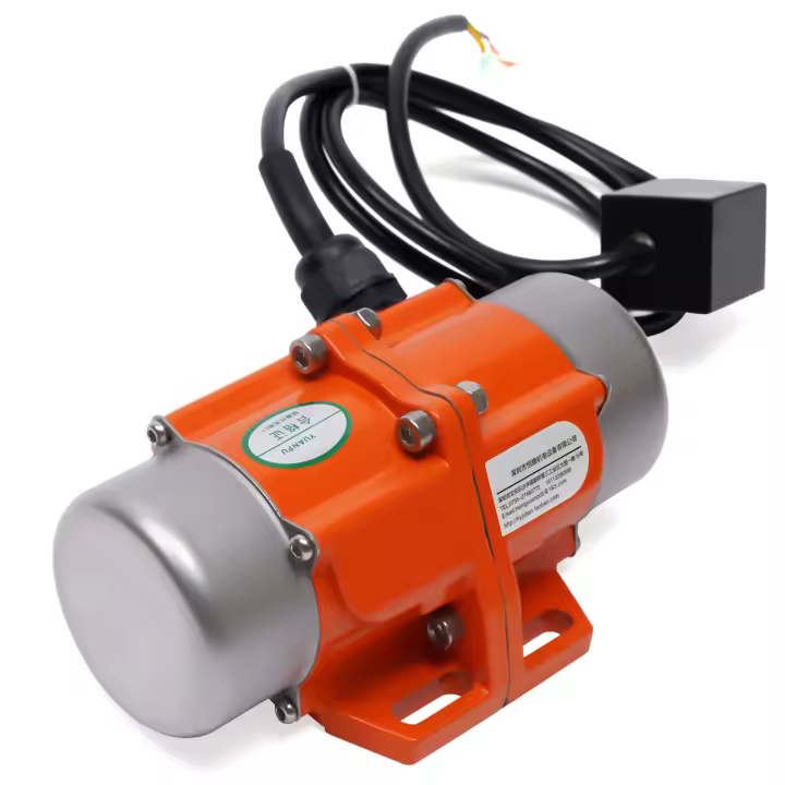 Motor de vibración CA 60W, vibrador asíncrono, 220V, 3000Rpm, bloque de excentricidad ajustable - 1