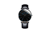 Reloj de hombre Fashion Blue Needle con correa de malla - details 22