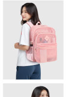 Mochila hueca de malla, gran capacidad, bolsa de almacenamiento transpirable de malla resistente - details 13