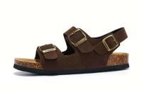 Sandalias de verano al aire libre impresas en 3D con punta abierta para hombre a granel a bajo precio - details 5