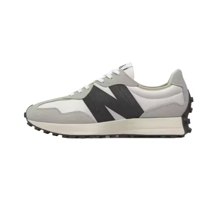 【100% auténtico】Leten NB 327 Retro antideslizante absorción de impactos resistente al desgaste zapatillas bajas Unisex para correr sal marina - 1